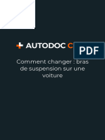 Comment Changer - Bras de Suspension Sur Une Voiture