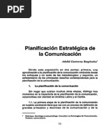 Planificación Estratégica de La Comunicación