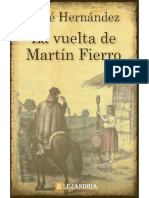 Hernández, José - La Vuelta de Martín Fierro