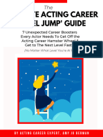 The Ultimate Acting Career Level Jump Guide by Amy Jo Berman Copyright v422