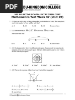 Y8 Maths 