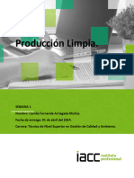 Tarea Semana1 - Producción Limpia