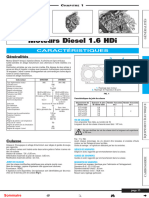 Moteurs Diesel 1.6 Hdi: Caractéristiques Caractéristiques