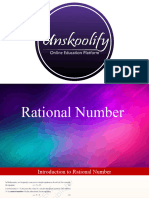 Amu Jamia Class 9 Rational Number