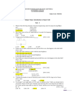 Smart Grid MCQ Ans