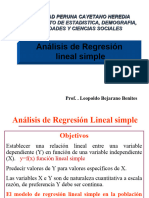 Clase 14 - Regresión Lineal Simple