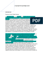 PS - Clase 1 - Ibáñez, T. y Cols. (Coord.) (2004) - Introducción A La Psicología Social. Capítulo I.