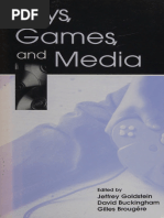 Toys, Games and Media - Jeffrey Goldstein, David Buckingham - July 20, 2005 - Lawrence Erlbaum Associates - 9780805858297 - Anna's Archive