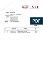 Cuadro de Evalución Sociologia