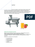 Apple Juice Processing Plant