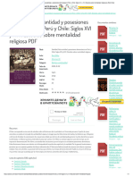 4z Santidad, Falsa Santidad y Posesiones Demoniacas en Perú y Chile - Siglos XVI y XVII - Estudios Sobre Mentalidad Religiosa by René Millar