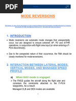 Mode Reversions