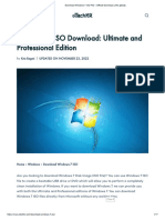 Windows 7 ISO File - Official Download Links (2022)