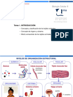 Biología Celular II: Tema 1. Introducción