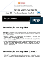 Aula 02 - Fundamentos de Asp - Net - Programação Web Avançaday