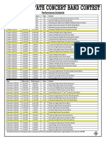 2016 Concert Band Program