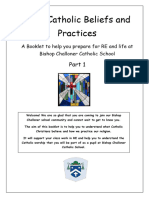 Y6 Catholic Beliefs and Practices Answer Booklet