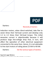 Starters of 3ph Induction Motors