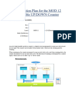 Mod-12 Loadable Up - Down Counter