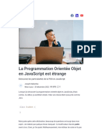 La Programmation Orientée Objet en JavaScript Est Étrange - Letecode