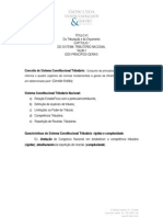 1 - Sistema Constitucional Tributario