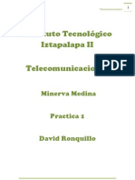 Practica 1 Telecomunicaciones