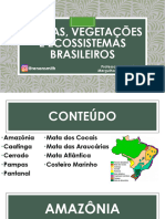 CURSO SELEÇÃO - Prof. Renan Smith - Biomas e Vegetações Do Brasil