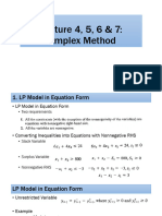 L4 5 6 7 SimplexMethod