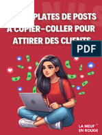 Bonus 3o Templates de Posts À Copier-Coller Pour Attirer Des Clients