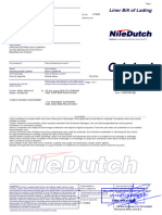 Bills Lading - Nile Dutch Palm 1