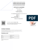 Toefl, Six Sigma, Risk Man, Fin Model