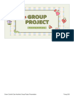 Green Colorful Cute Aesthetic Group Project Presentation