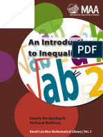 An Introduction To Inequalities (Beckenbach, Edwin FBellman, Richard E) (Z-Library)