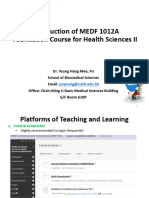 MEDF1012A Amino Acids and Proteins