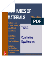 7 - Constitutive Equations