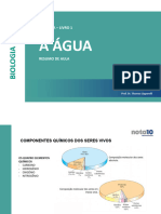 1 Ano Biologia - Ã - Gua