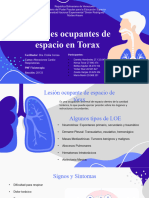 Lesiones Ocupantes de Espacio en Torax