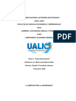 Tarea de Economia Ualn II Parcial