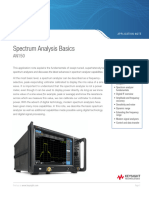 Spectrum Analysis Basics (AN150)