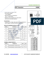 Isc N-Channel MOSFET Transistor 65N06: Features