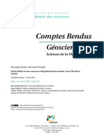 Comptes Rendus: Géoscience