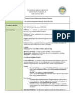 CO1 - Give Technical and Operational Definition