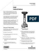 Fisherr ES and EAS Sliding-Stem Control Valves: ES Valve Product Bulletin