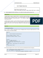 Lab 02 - Regular Expression