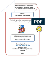 Modulo Enfoques de Aprendizaje Edu 626