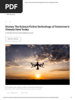 Drones - The Science Fiction Technology of Tomorrow Is Already Here Today