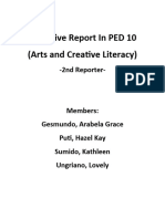 5 Arts and Creative Literacy Narrative 1