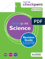 Cambridge Checkpoint Science Revision Guide