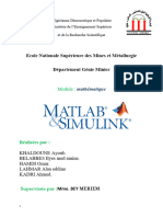 Initiation Sur Matlab