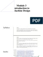 Introduction To Machine Design